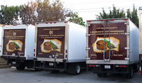 Truck Wrap Advertising Larsen's Steakhouse